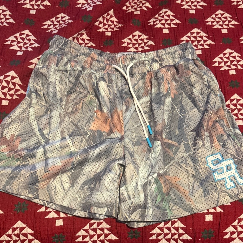 Stevenson Ranch Varsity Mesh Shorts (Washed Camo) size medium new